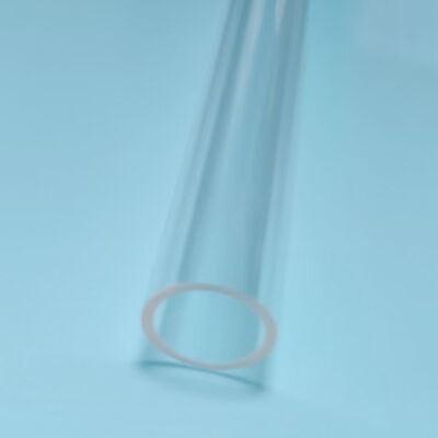 Round Clear Fused Quartz Tubing OD 7mm ID 5.25mm Length 84mm Borosilicate 3.3 Laboratory