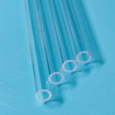 Precision Sleeve Fused Silica Glass Tube OD 2.77mm ID 1.91mm Length 45mm Miniature Optical