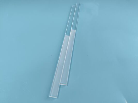 Single Side Polished Quartz Plate 130x5x1.5mm Optical Testing Window Glass