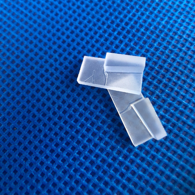Machining Quartz Glass High Precision Component CNC part for Optical Equipment