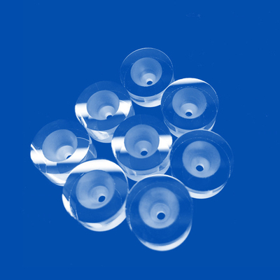Quartz Glass Tube Tapered Hole