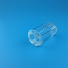 SGS Laser Spare Parts Transparent Circular Quartz Flow Tube Double Hole