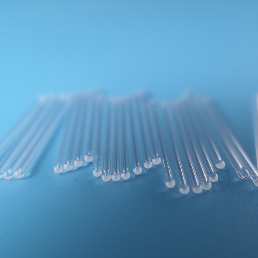 Sealed Glass Quartz Capillary Tube With Round Or Flat Bottom For