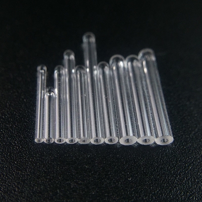 Customised Quartz Capillary Tube Small Size One End Closed For Lab Experiment