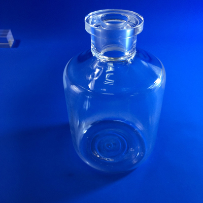 High Temperature Fused Quartz Bottle Corrosion Resistance Lab