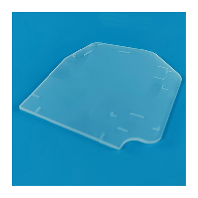 Frosted Quartz Fused Silica Plate Engraving Oem Size For Optical Platform