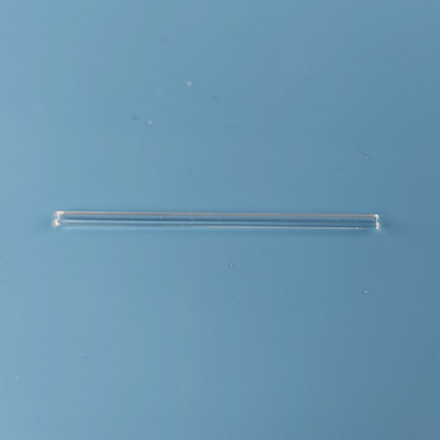 Semi Circular Transparent Quartz Tube High Temperature Resistant For Semiconductor