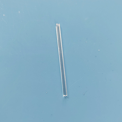 Semi Circular Transparent Quartz Tube High Temperature Resistant For Semiconductor