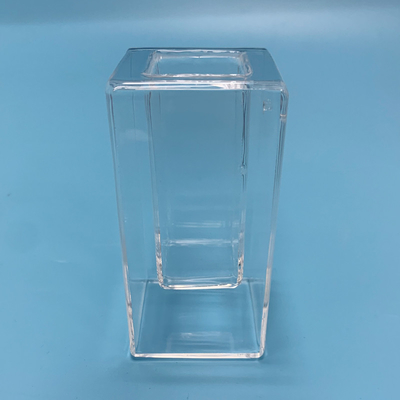 Double Wall Square Quartz Tube Good Soldering Skills Low Thermal Expansion Coefficient
