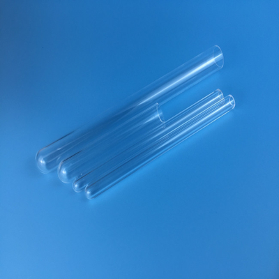 Sealed Glass Quartz Capillary Tube With Round Or Flat Bottom For Lamping Fiber Protector