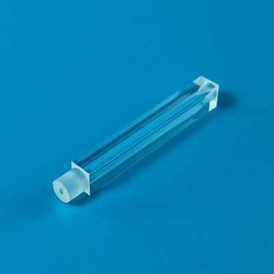 High Precision Custom Quartz Glass Cuvettes Quartz Flow Cell Analysis Instrument