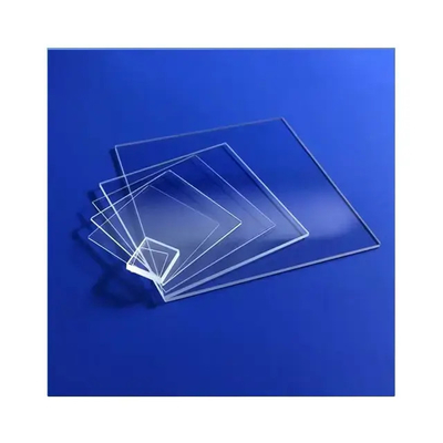 Transparent Quartz Glass Plate Set Affordable Durable for Lab Equipment in Multiple Sizes 1mm 1.3mm 1.6mm 2mm