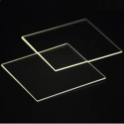 Transparent Quartz Glass Plate Set Affordable Durable for Lab Equipment in Multiple Sizes 1mm 1.3mm 1.6mm 2mm
