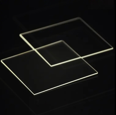 Square Clear Quartz Glass Plate For Custom-made Transparent Windows