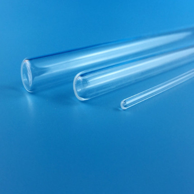 5-1500mm Quartz Capillary Tube Borosilicate Glass Test Tube High Purity One End Sealed