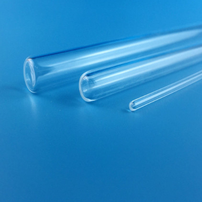 5-1500mm Quartz Capillary Tube Borosilicate Glass Test Tube High Purity One End Sealed