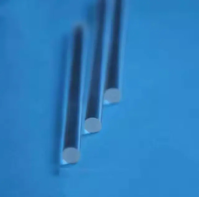 6.91g/cm3 Density Solar Transparent Quartz Glass Rod For Industrial