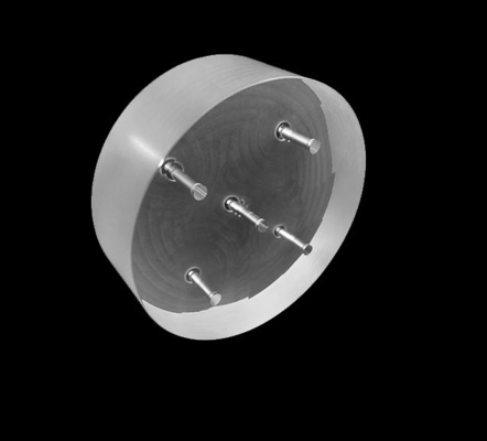 High Temperature Liquid Diversion Quartz Glass Part With Pores 1200°C Work