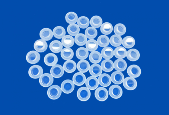 Machining Quartz Galss Polished or Frosted Fused Quartz Base Part Corrosion Resistant