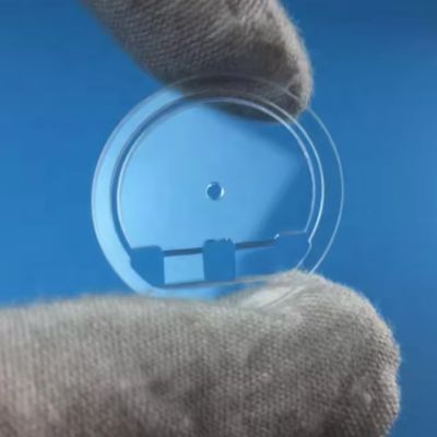 Round Quartz Pendulous Reed High Temperature Resistance 0.05mm Tolerance