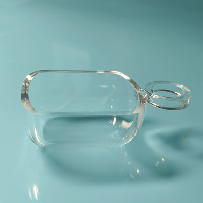 High Purity Fused Silica Quartz Boat Custom Glass Parts Integral Forming For Semiconductor Annealing Tray
