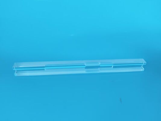 Round Base Glass Fused Quartz Plate 101.6mm Diameter 9mm Thick Step 6.5mm Optical Inspection