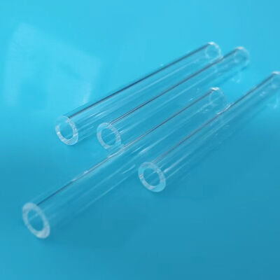 Precision Sleeve Fused Silica Glass Tube OD 2.77mm ID 1.91mm Length 45mm Miniature Optical