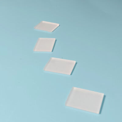 Square Fused Silica Products Spacer 3x3x1.5mm Tolerance Grade -1 Precision Optical Shim