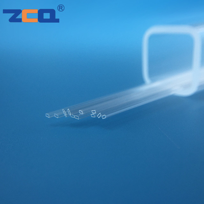 Rectangle Fused Quartz Capillary Tube High 2mm High Thermal Stability