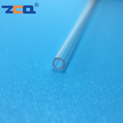Eccentric Quartz Glass Tube Multi Hole Elliptical D Shaped