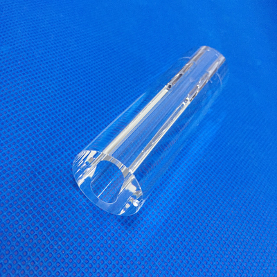 Quartz Glass Laser Spare Parts Customize High Purity Quartz Flow Tube